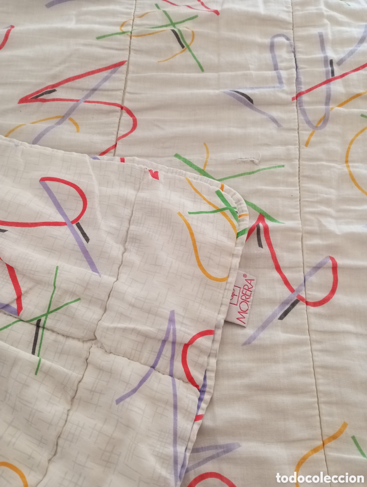 Segunda mano: Colcha acolchada cama 80cm - Foto 2