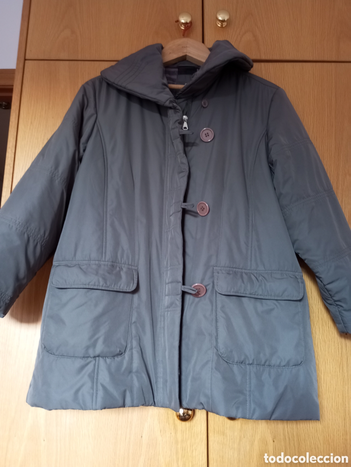 Segunda mano: Chaqueta acolchada gris mujer - Foto 1