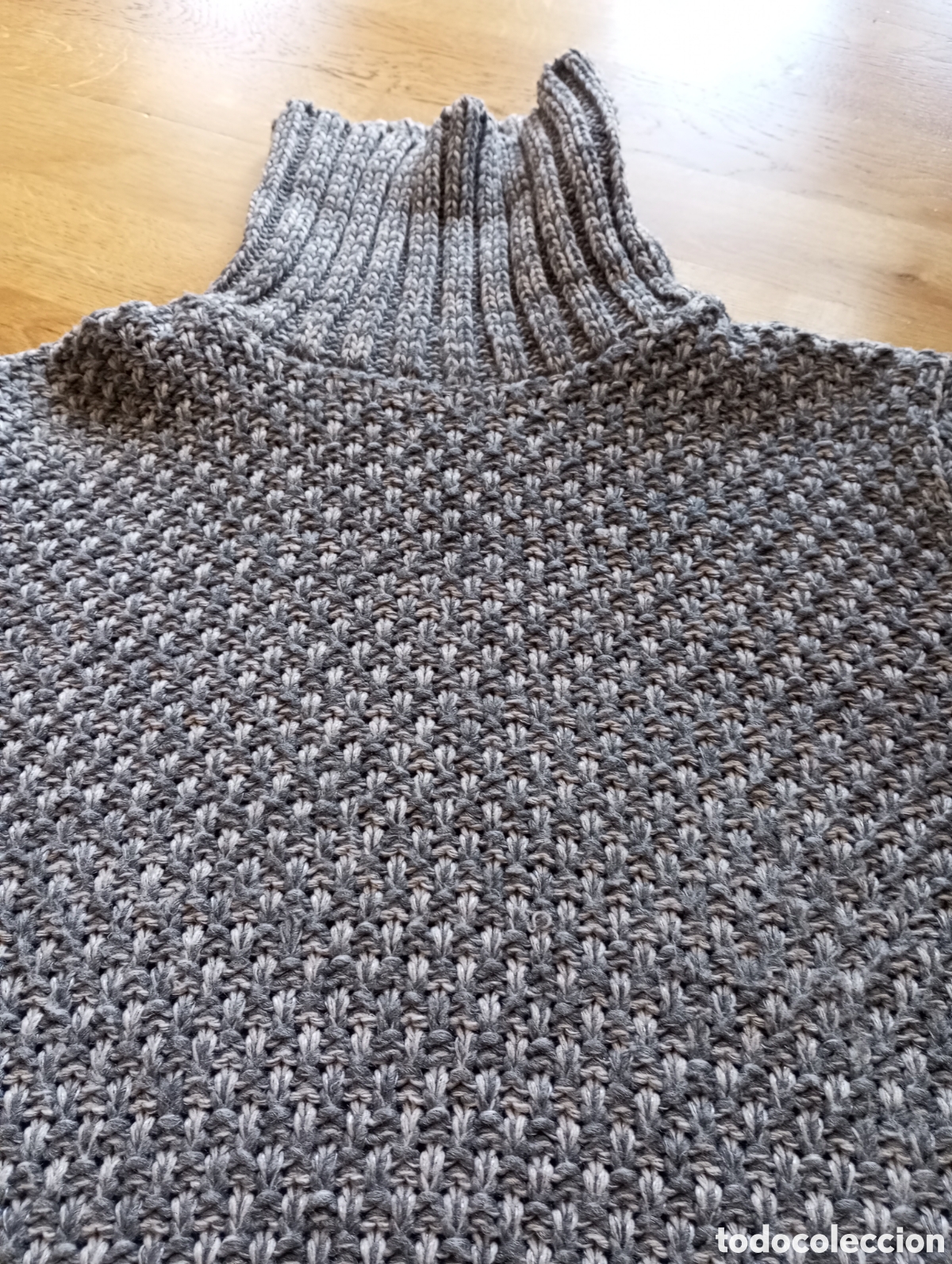 Segunda mano: Jersey gris cuello alto - Foto 3