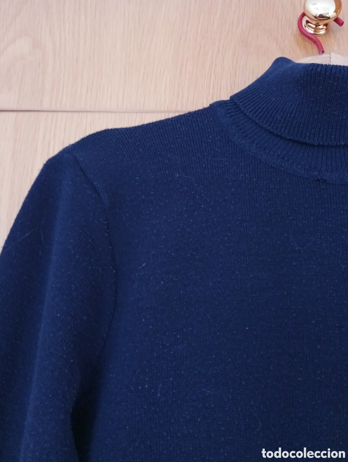 Segunda mano: Jersey cuello alto azul.msrini - Foto 2