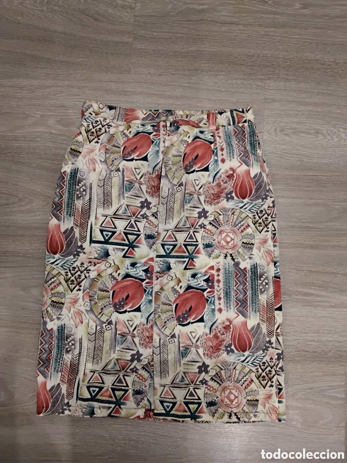 Segunda mano: Falda Estampada Tonos Multicolor - Foto 4