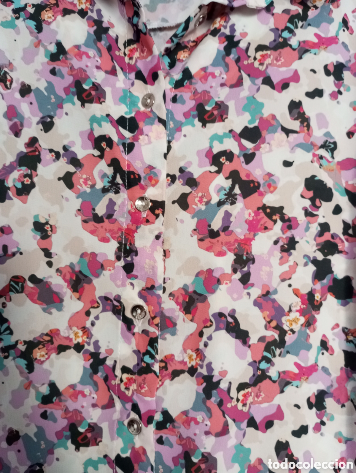 Segunda mano: Blusa estampada talla grande - Foto 4