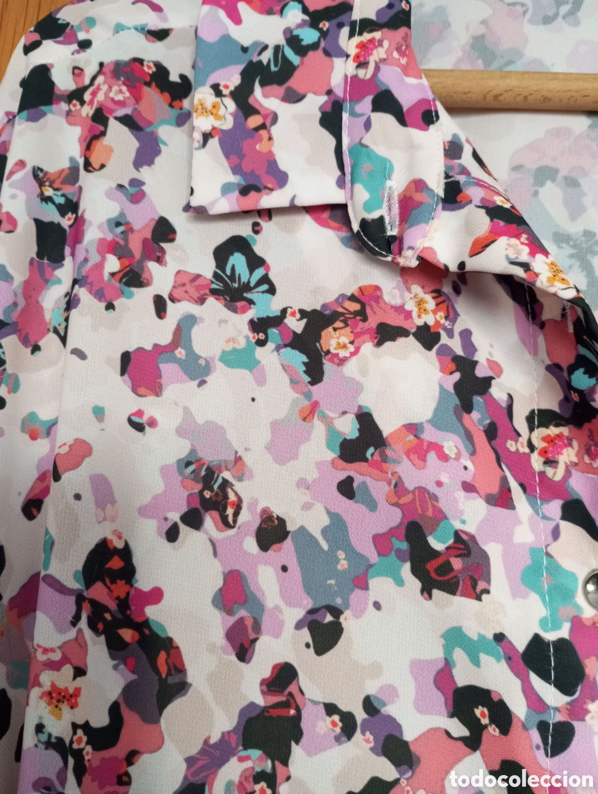 Segunda mano: Blusa estampada talla grande - Foto 6