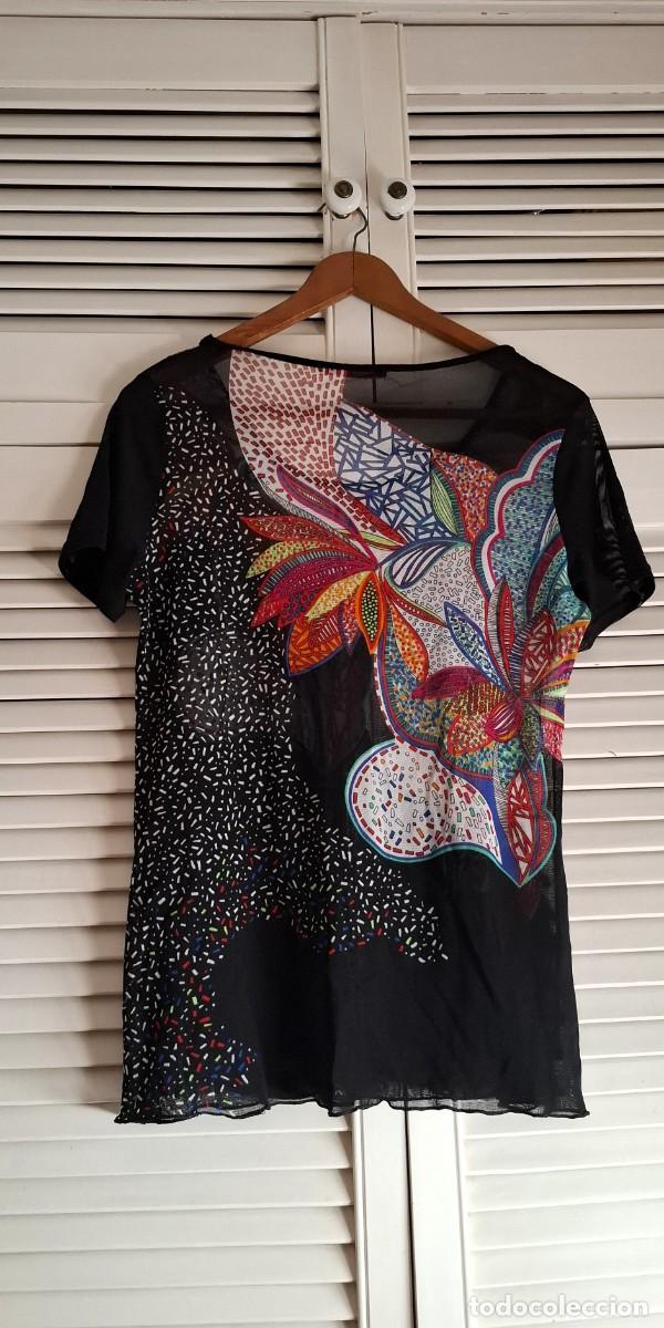 Segunda mano: Camiseta de tul estampado - Foto 2