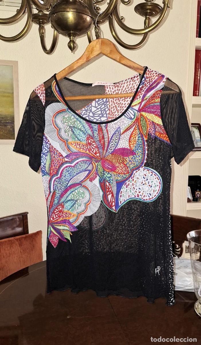 Segunda mano: Camiseta de tul estampado - Foto 3