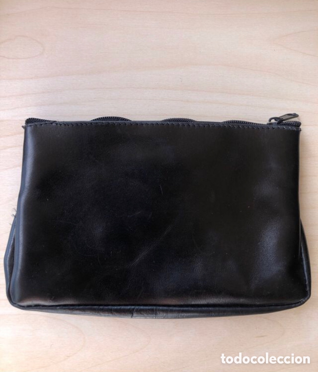 Segunda mano: Cartera monedero de piel con cierre de cremallera. ASM - Foto 2
