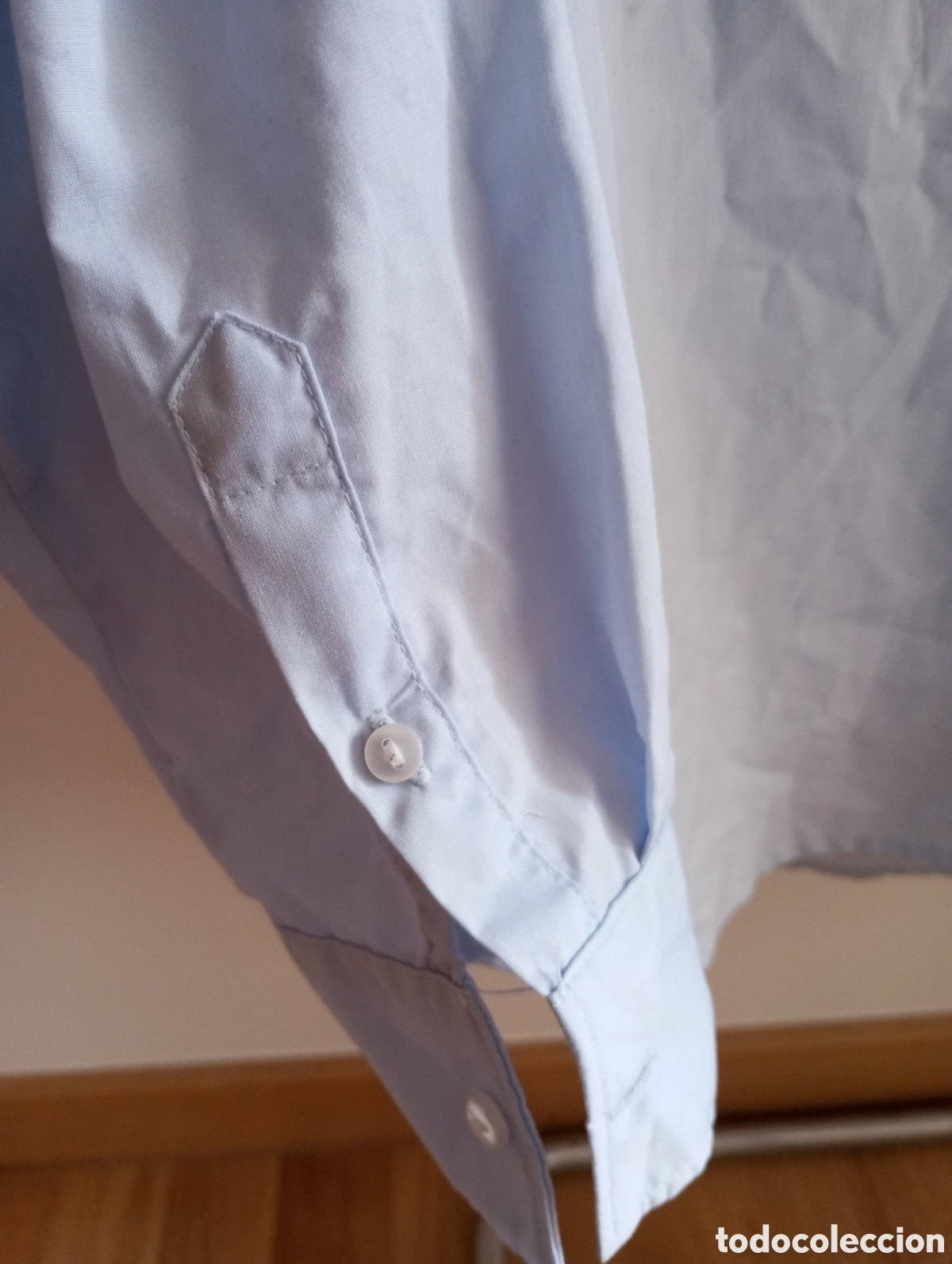 Segunda mano: Camisa lisa azul celeste Lefties - Foto 3