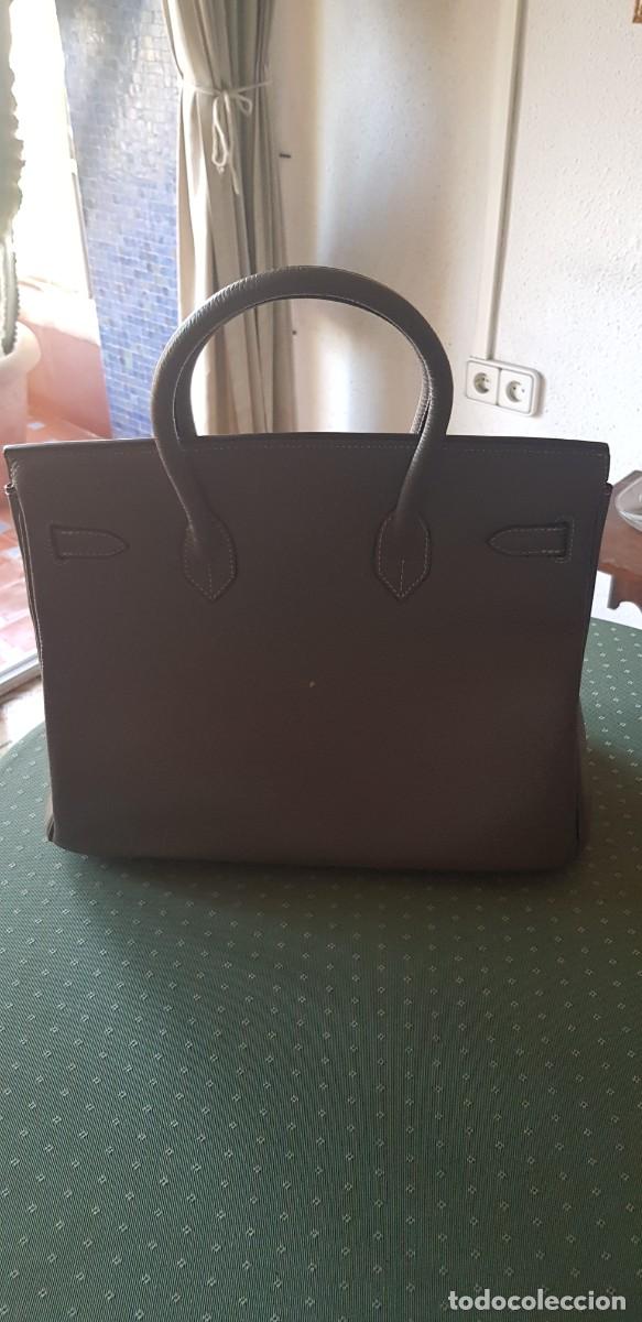 Segunda mano: Bolso de piel color gris - Foto 3