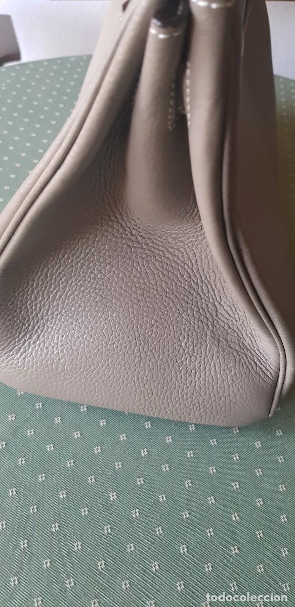 Segunda mano: Bolso de piel color gris - Foto 8