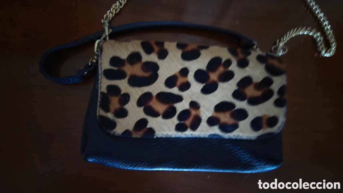 Segunda mano: Cartera piel print leopardo - Foto 2