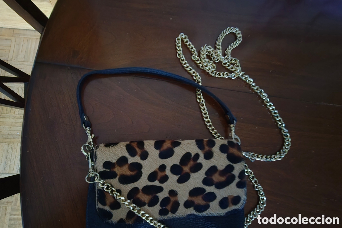 Segunda mano: Cartera piel print leopardo - Foto 4