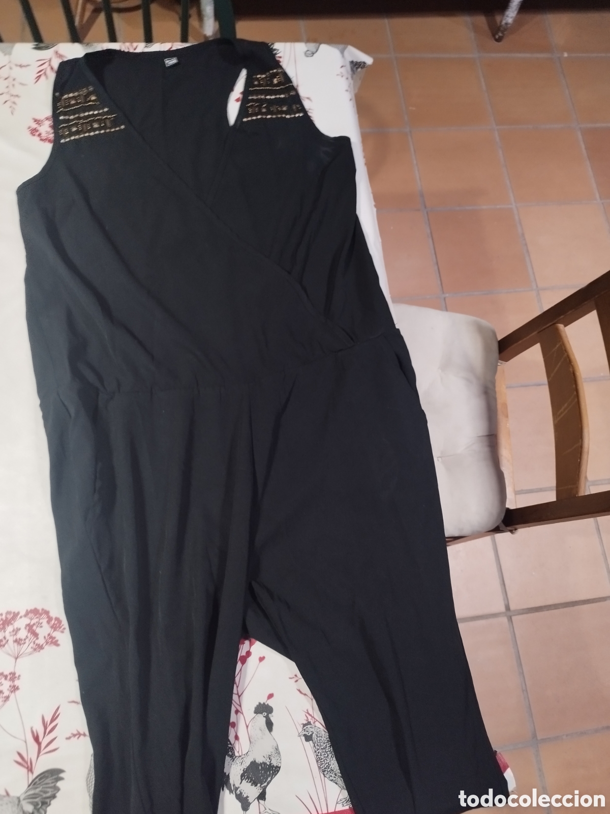 Segunda mano: Mono negro abalorios amplio - Foto 1