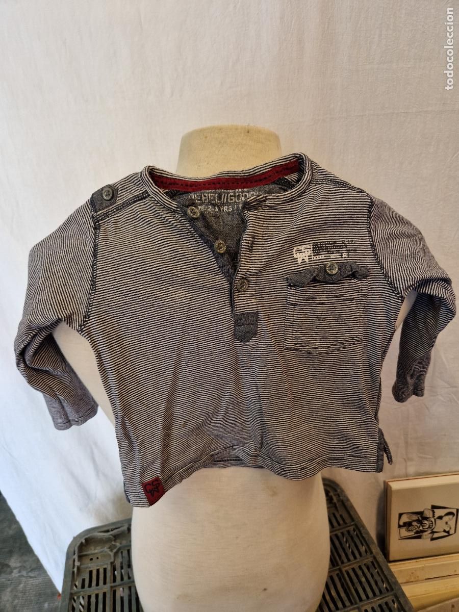 Segunda mano: BONITO JERSEI PARA NI&Ntilde;O. RAYAS. TALLA 2-3 - Foto 1