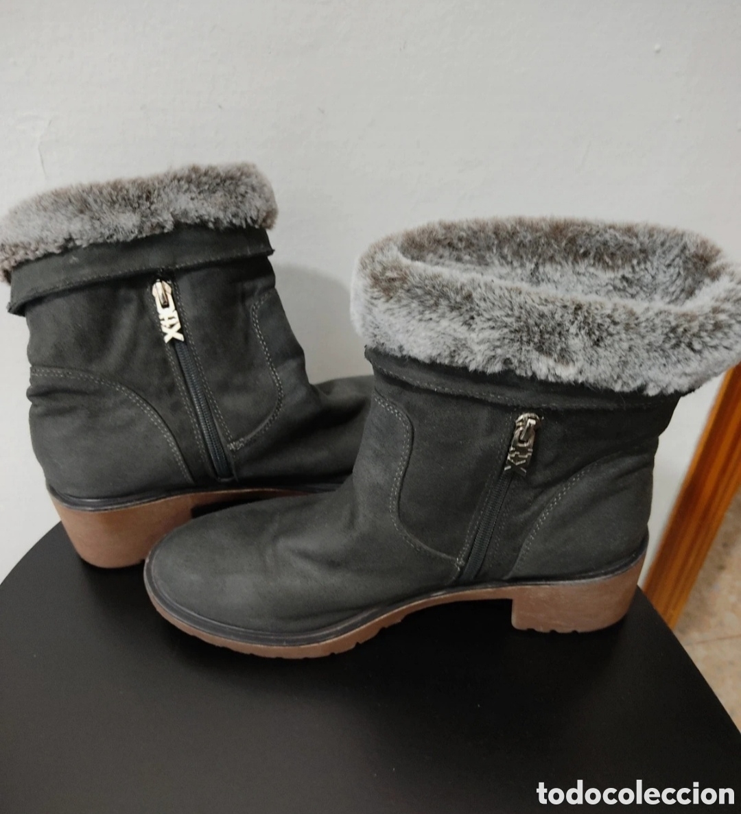Segunda mano: Botines con Pelo para mujer n&uacute;mero 41 marca XTI - Foto 11