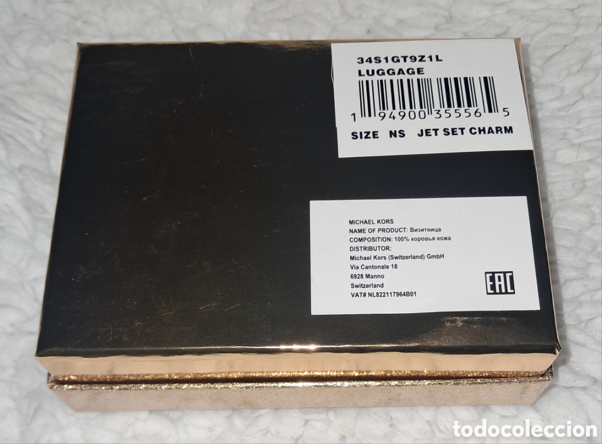 Segunda mano: Caja Michael Kors Dorada Glitter - Foto 2