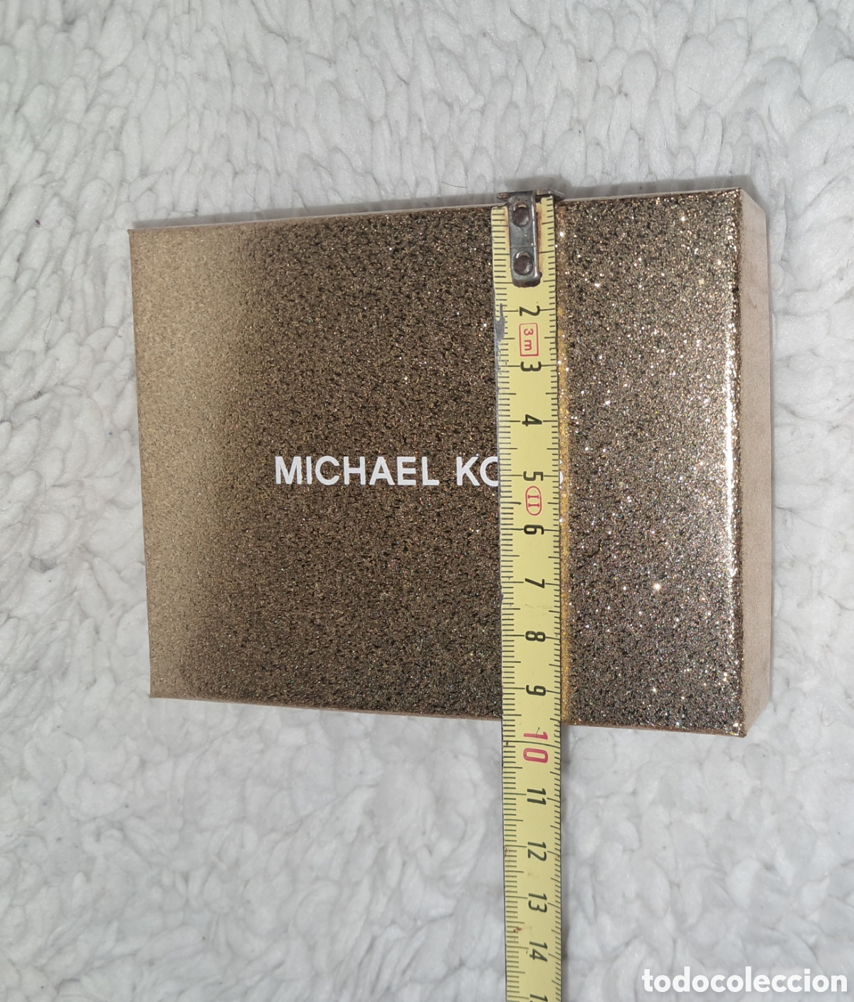 Segunda mano: Caja Michael Kors Dorada Glitter - Foto 5