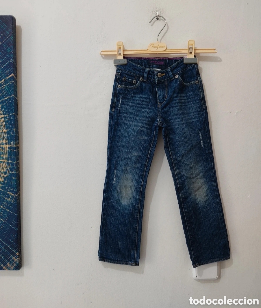 Segunda mano: Vaqueros para Ni&ntilde;as de 5 a&ntilde;os marca Levis - Foto 2