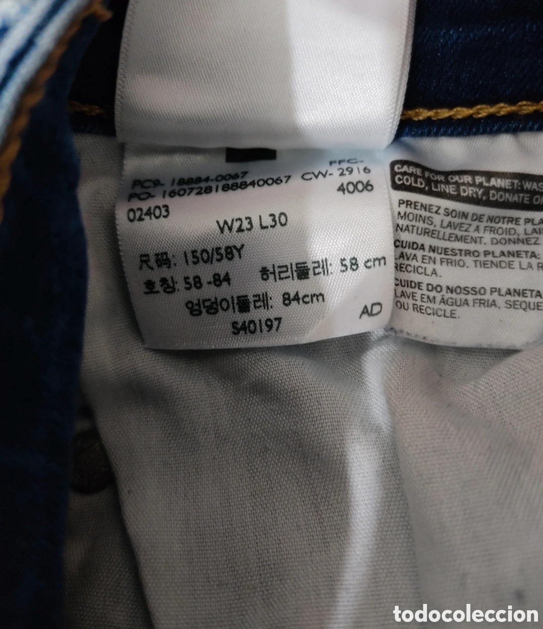 Segunda mano: Vaqueros Rectos para Chicas de 14 a&ntilde;os marca Levis - Foto 10
