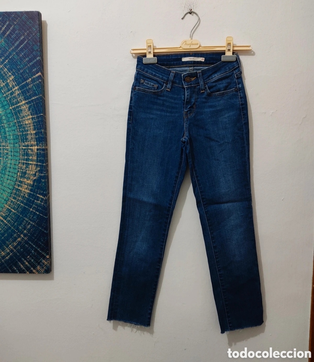 Segunda mano: Vaqueros Rectos para Chicas de 14 a&ntilde;os marca Levis - Foto 1