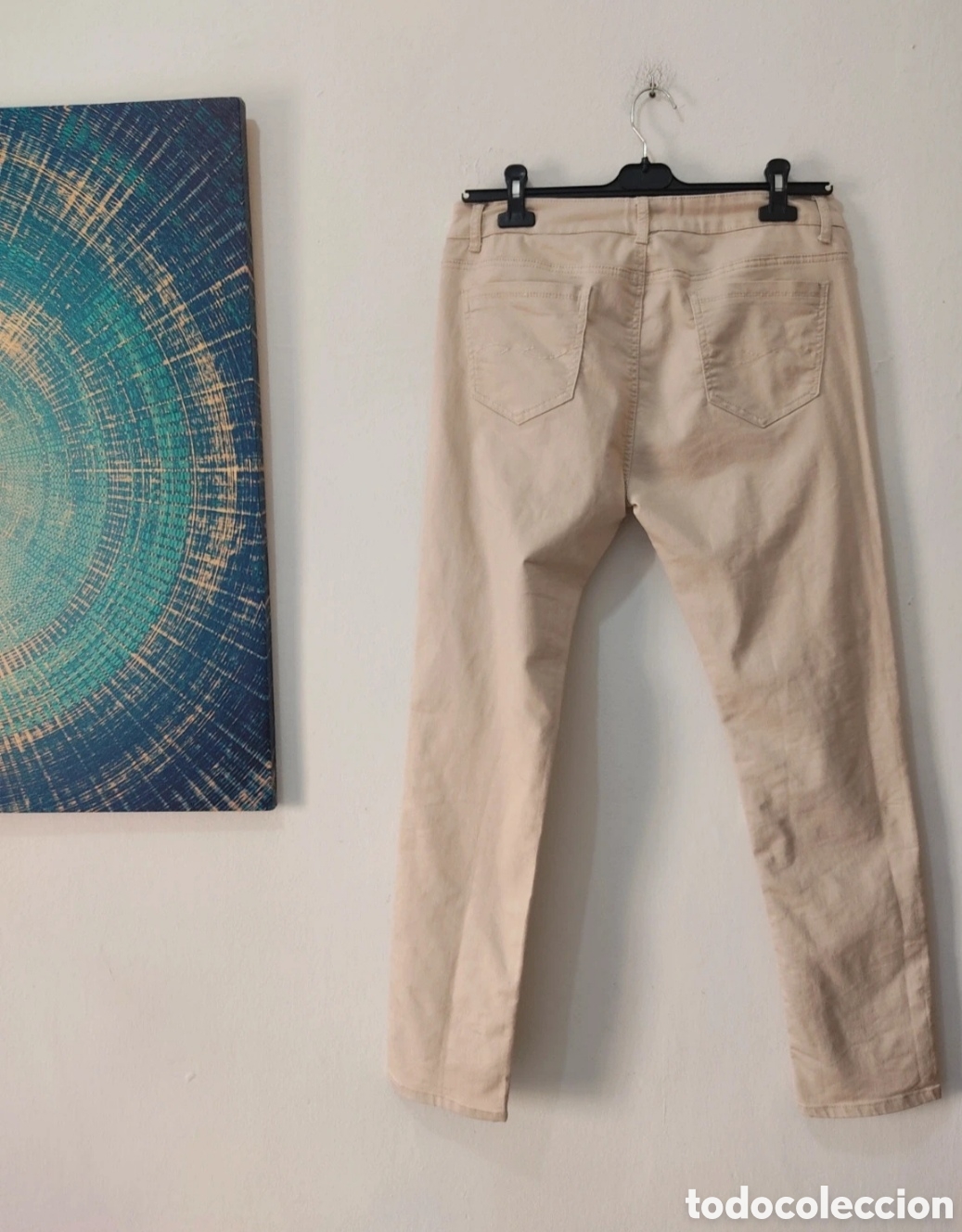Segunda mano: Pantalones Vaqueros Rectos con Strass para mujer 40-42 - Foto 12