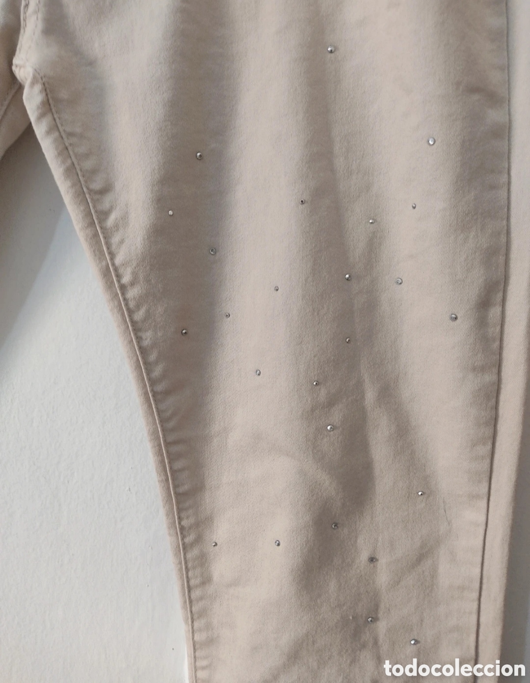 Segunda mano: Pantalones Vaqueros Rectos con Strass para mujer 40-42 - Foto 15