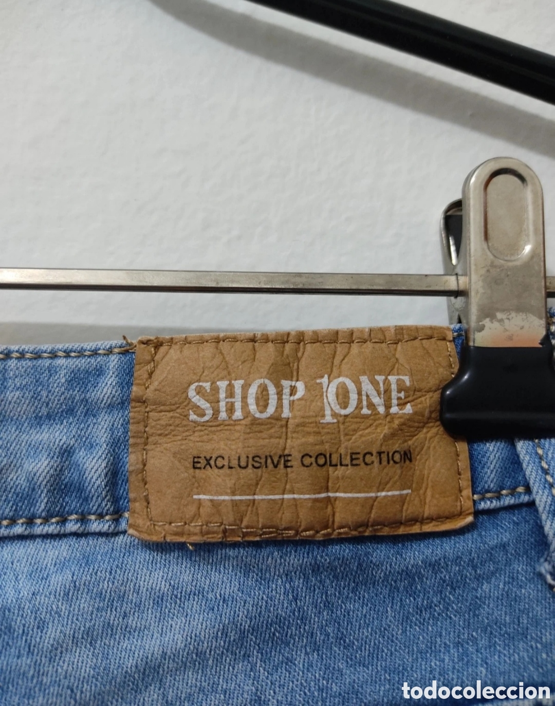 Segunda mano: Vaqueros Pitillo con Pedrer&iacute;a para mujer 34 marca Shop One - Foto 7