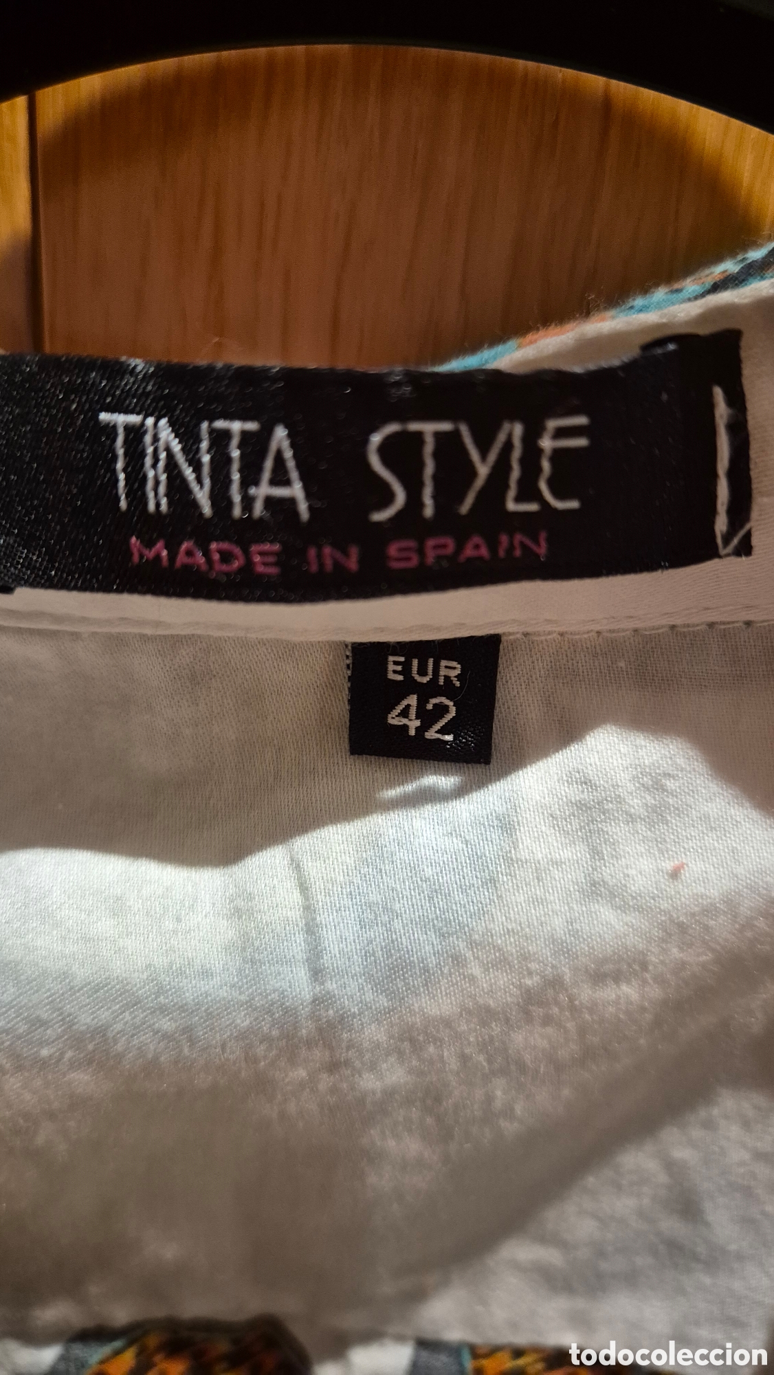Segunda mano: Camisa flores Tinta Style - Foto 2
