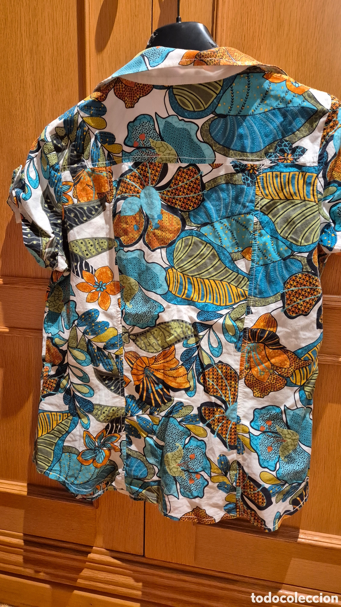 Segunda mano: Camisa flores Tinta Style - Foto 3