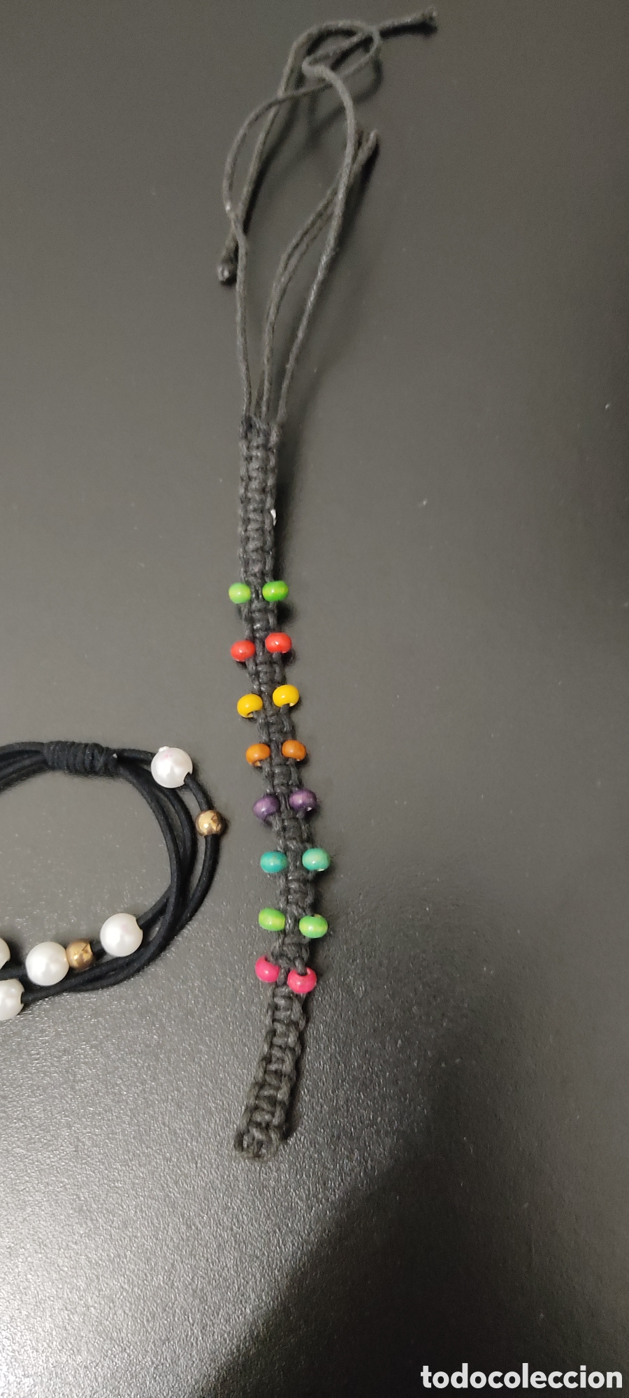 Segunda mano: Set Variado para mujer Pulsera M&aacute;s Coletero Perlas - Foto 12
