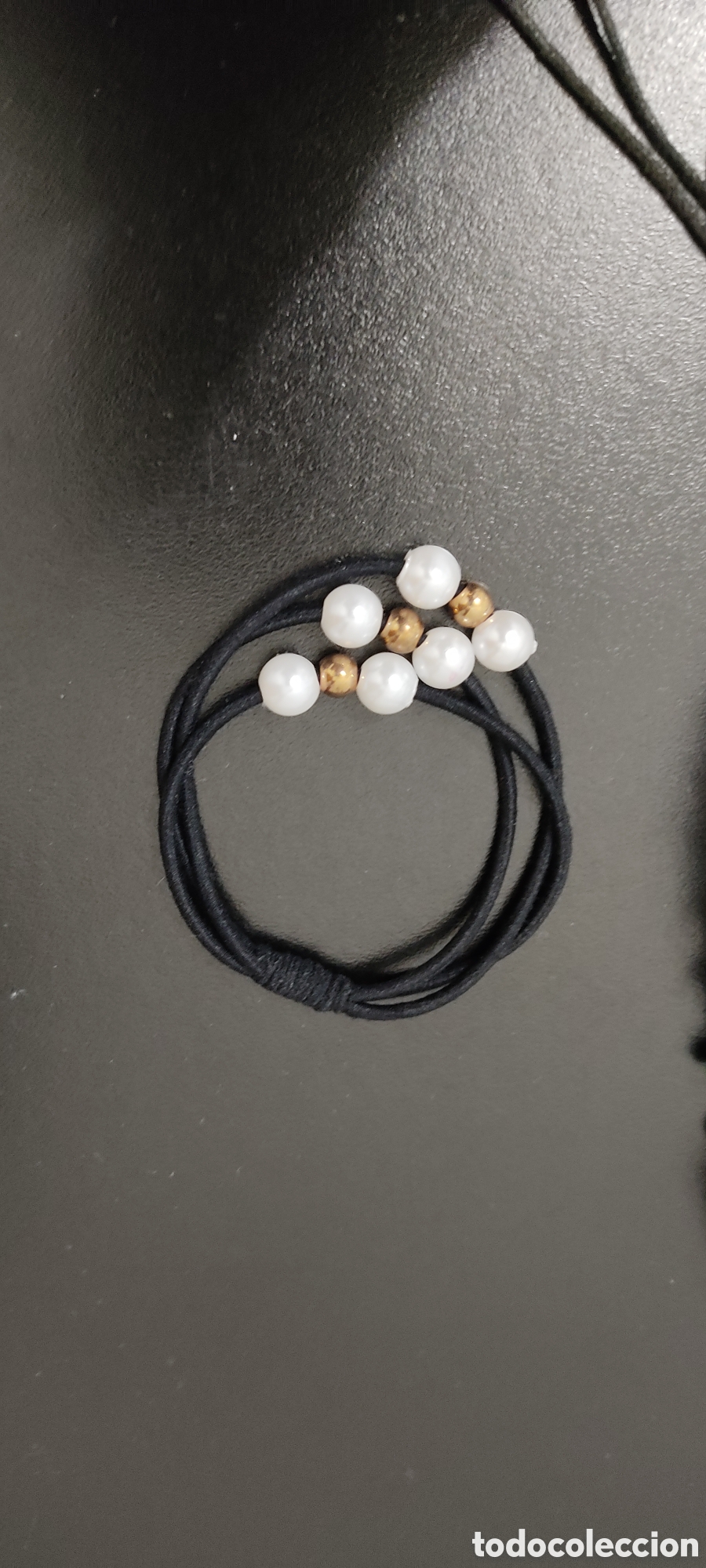 Segunda mano: Set Variado para mujer Pulsera M&aacute;s Coletero Perlas - Foto 23