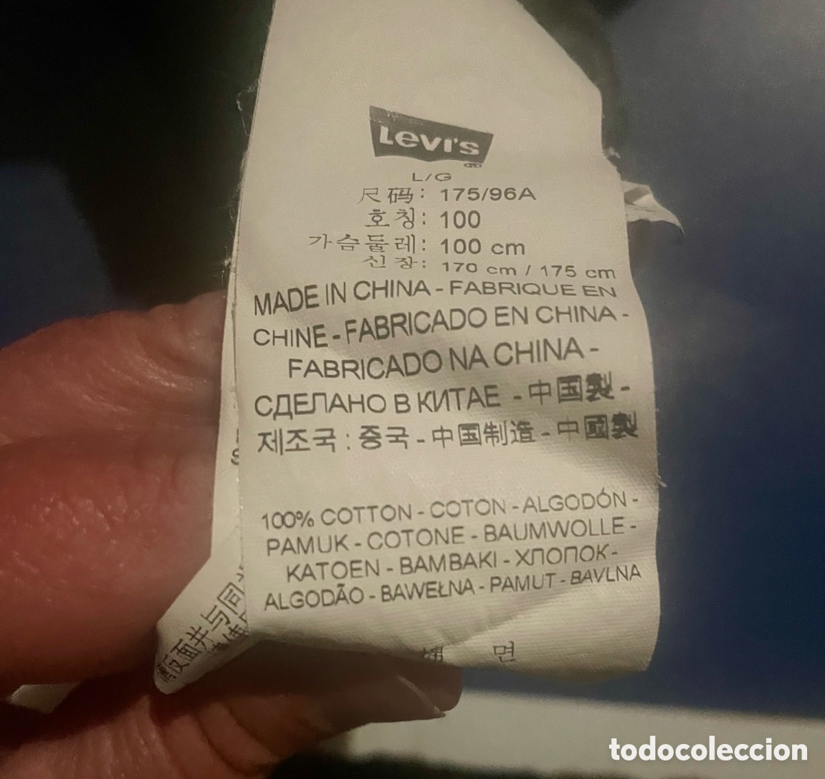 Segunda mano: Jersey Levis Caballero Talla L-G - Foto 7