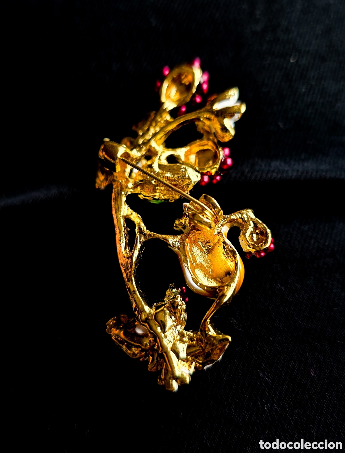 Segunda mano: Broche Rat&oacute;n Zarzamora Esmaltado - Foto 2