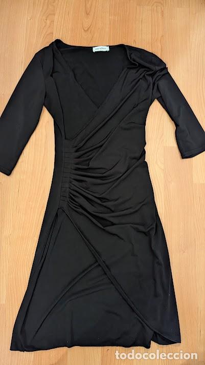 Segunda mano: VESTIDO NEGRO DRAPEADO - Foto 1