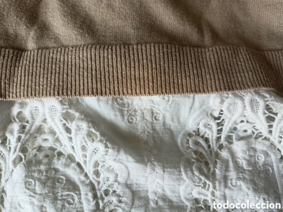 Segunda mano: Jersey beig con encaje. Couchel M - Foto 18