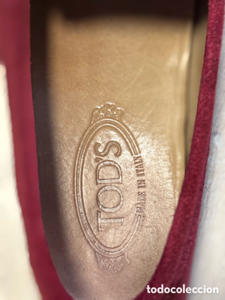Segunda mano: Mocasines de ante marca Tod&rsquo;s - Foto 3