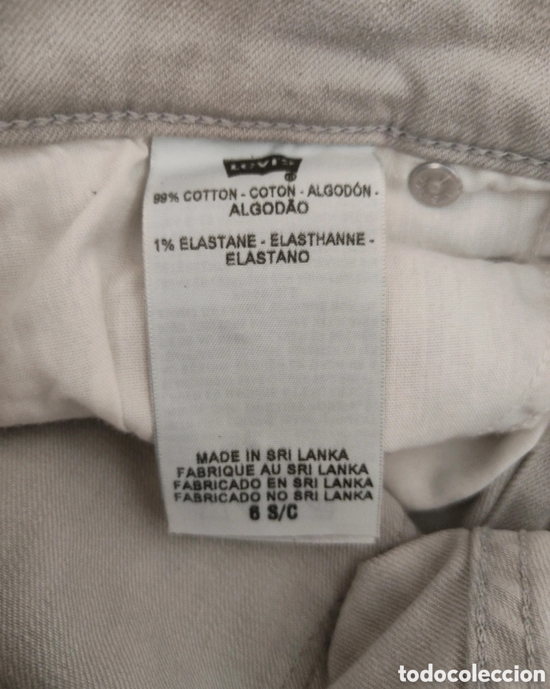 Segunda mano: Vaqueros Rectos para mujer M-L marca Levis - Foto 10