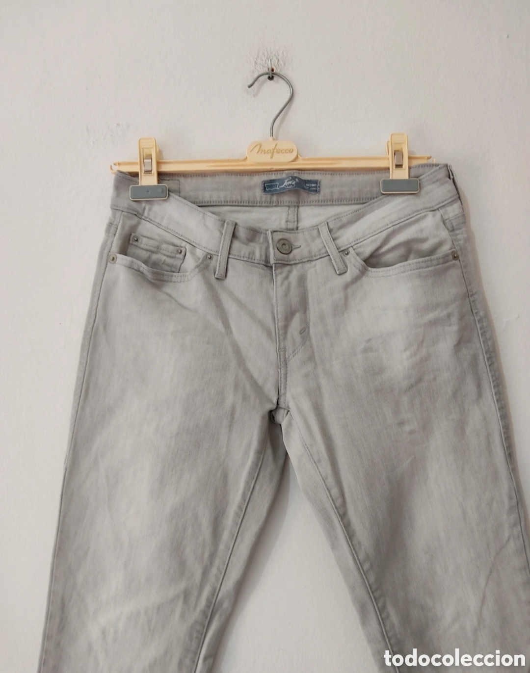 Segunda mano: Vaqueros Rectos para mujer M-L marca Levis - Foto 11