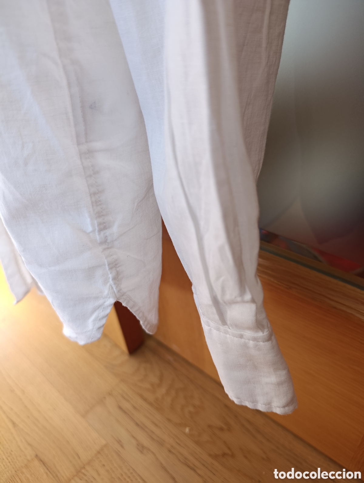 Segunda mano: Blusa camisa blanca hilo - Foto 2