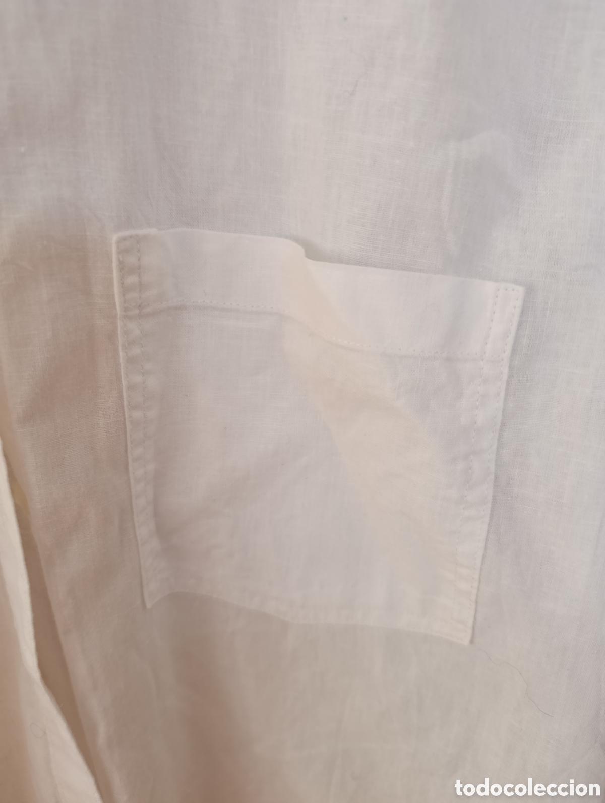 Segunda mano: Blusa camisa blanca hilo - Foto 3