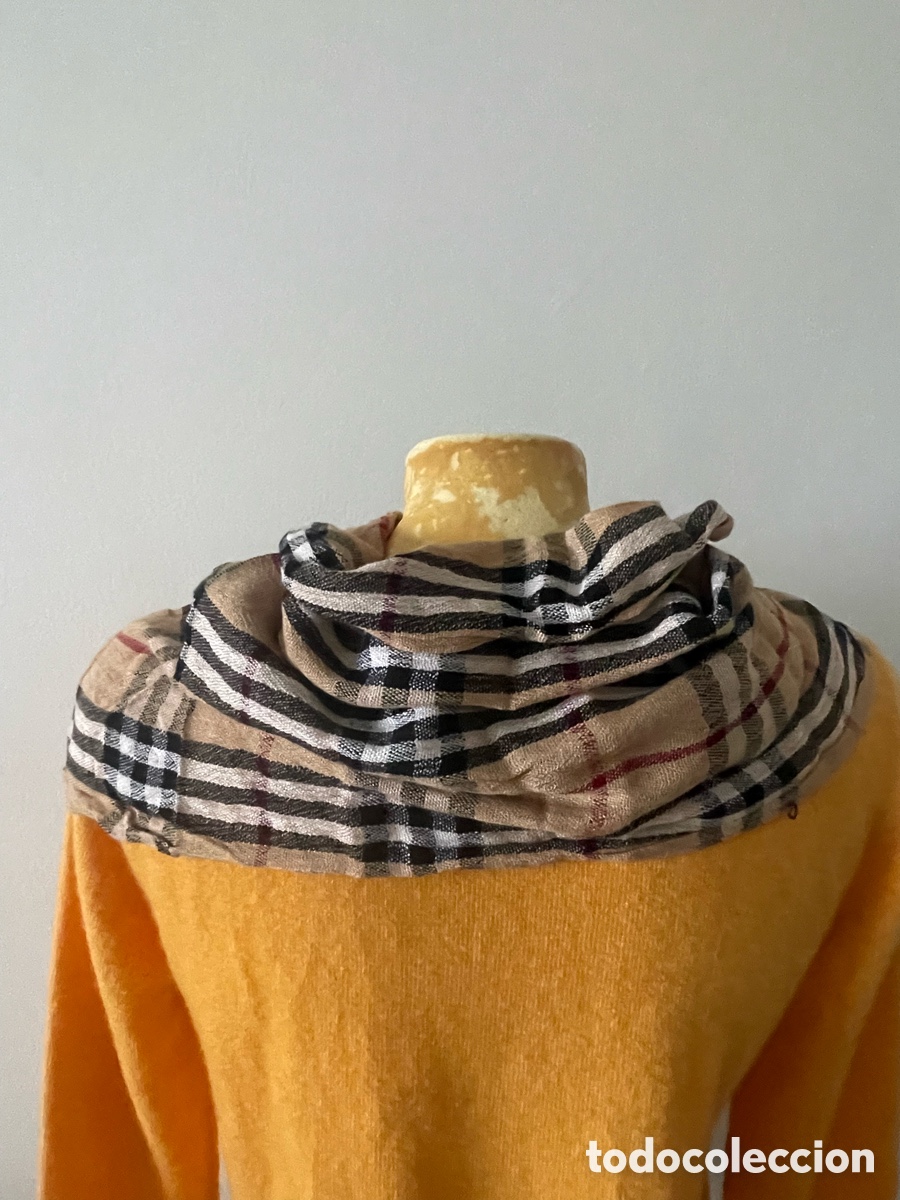 Segunda mano: fular con dise&ntilde;o en algod&oacute;n - Foto 4