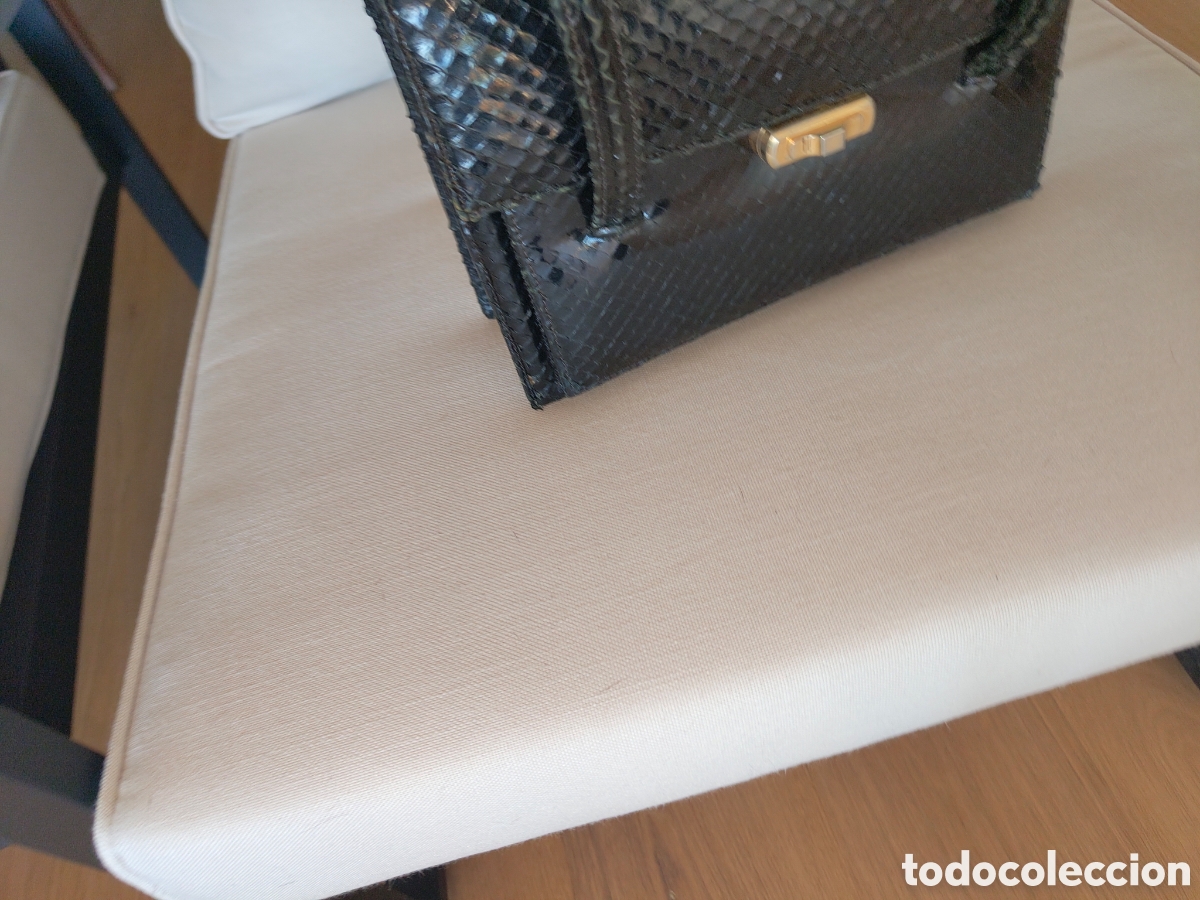 Segunda mano: Bolso de serpiente negro - Foto 8