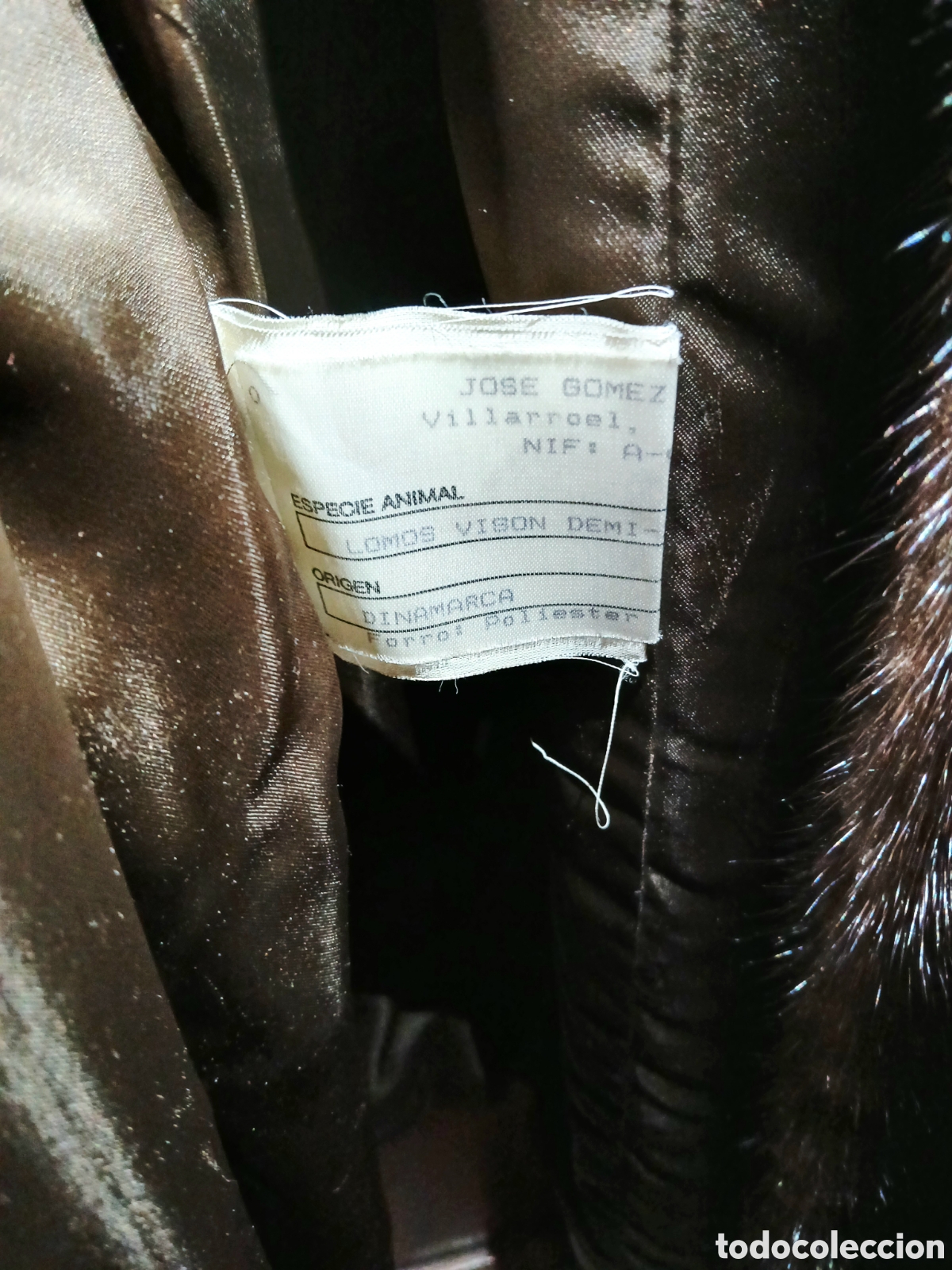Segunda mano: Abrigo de vison aut&eacute;ntico - Foto 6