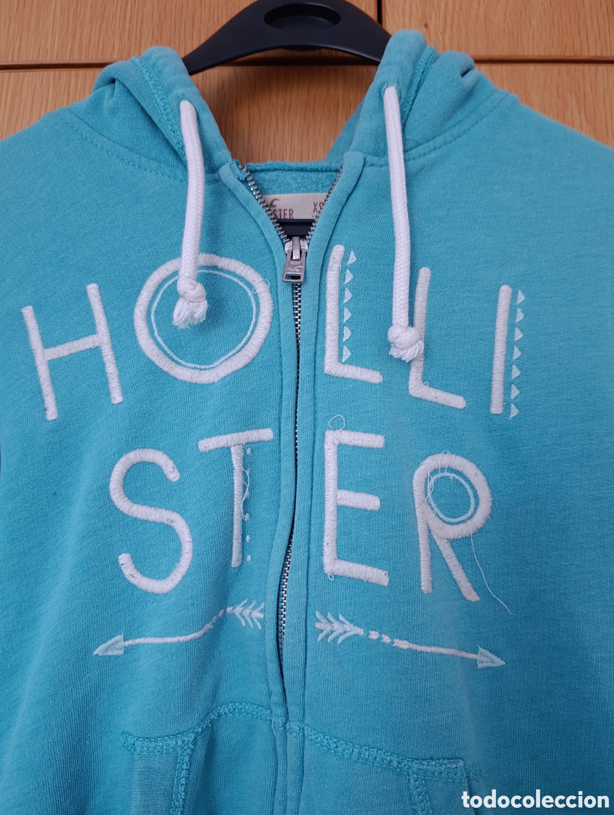 Segunda mano: Sudadera Hollister abierta - Foto 1