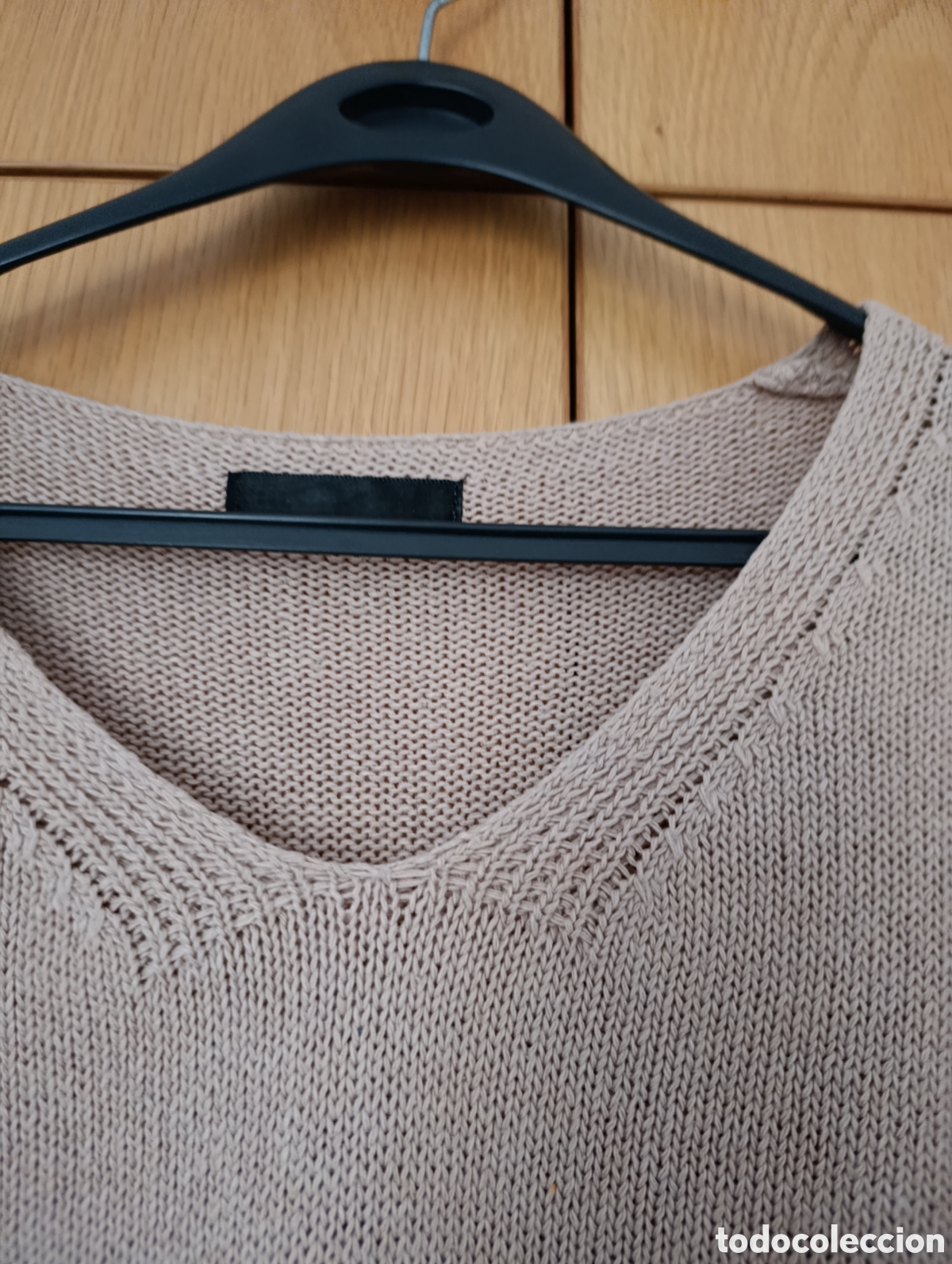 Segunda mano: Jersey de algod&oacute;n beig largo - Foto 5