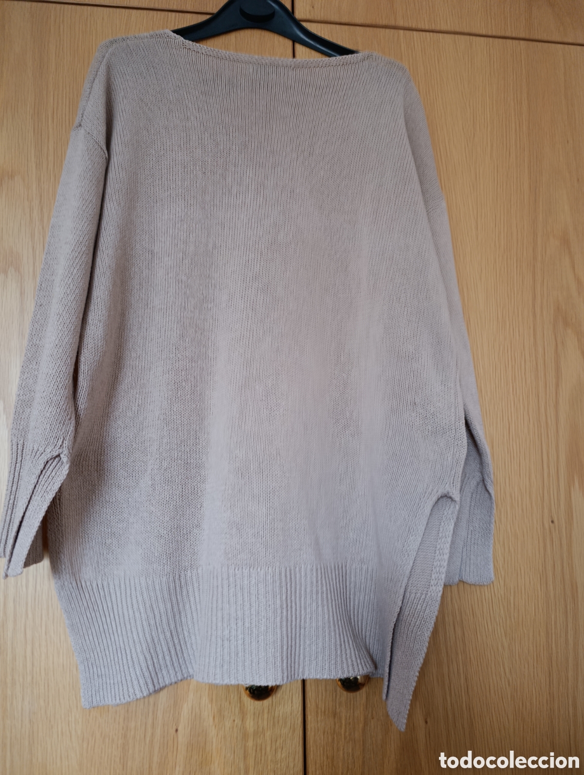 Segunda mano: Jersey de algod&oacute;n beig largo - Foto 8