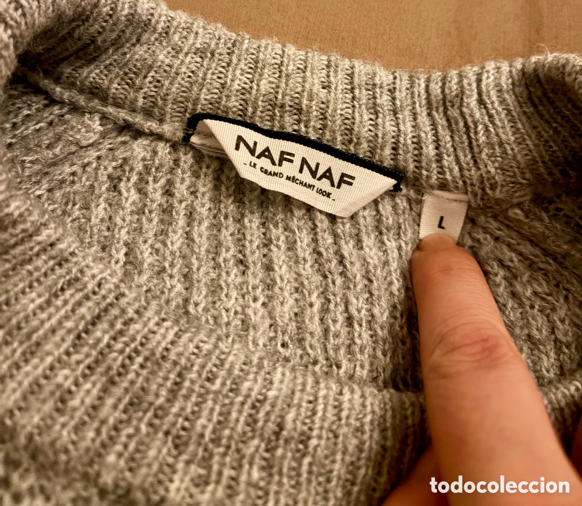 Segunda mano: Vestido Gris Naf Naf - Foto 4