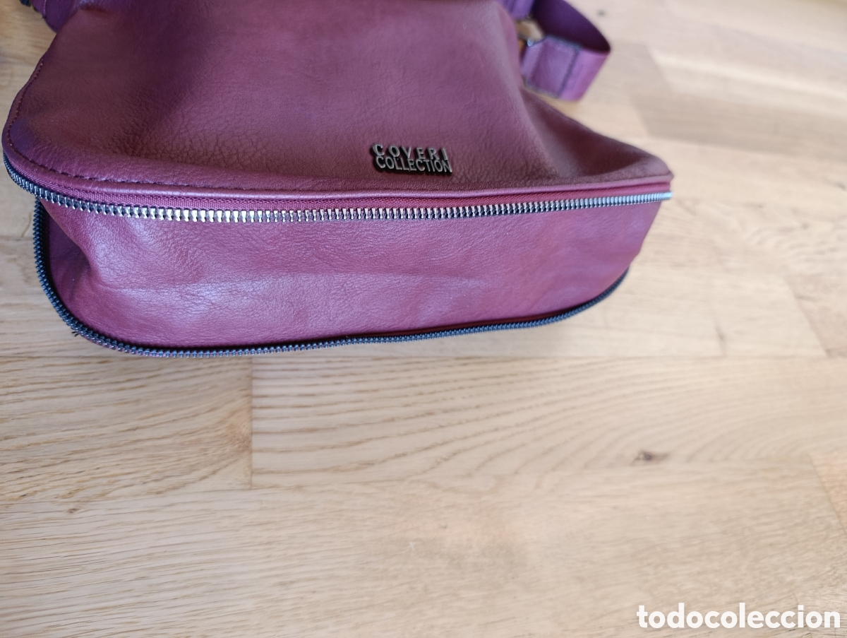 Segunda mano: Bolso Cover en color granate - Foto 4