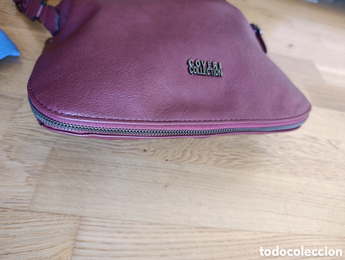Segunda mano: Bolso Cover en color granate - Foto 5