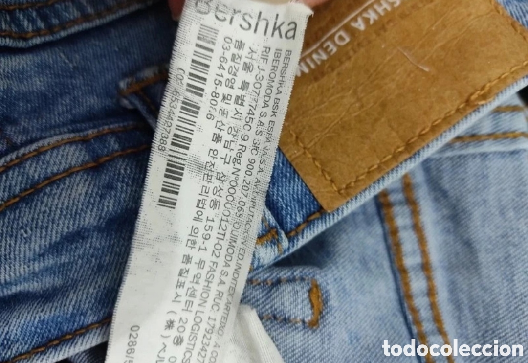 Segunda mano: Vaqueros Pitillo para mujer talla 38 marca Bershka - Foto 7