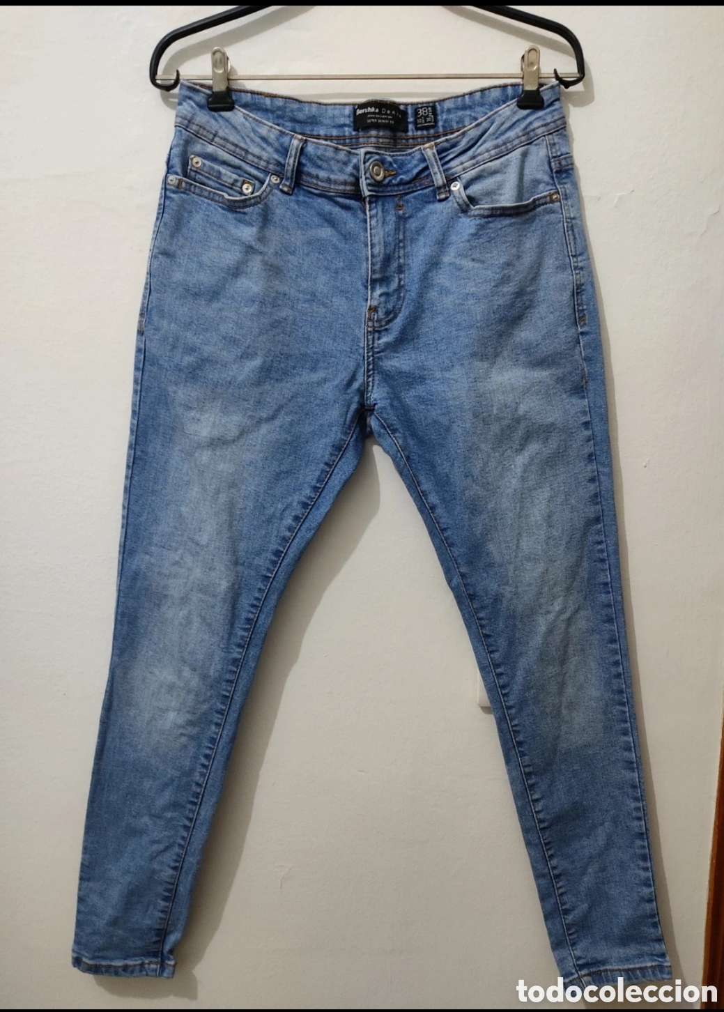 Segunda mano: Vaqueros Pitillo para mujer talla 38 marca Bershka - Foto 9